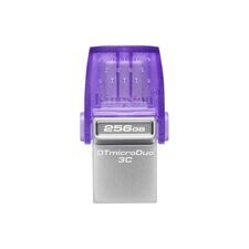 256GB DataTraveler microDuo 3C 200MB/s dual USB-A + USB-C, "DTDUO3CG3/256GB" (timbru verde 0.03 lei) 398661