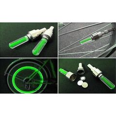 Set 2 Capace Valva cu LED Verde, cu senzor de lumina si miscare 359572