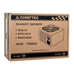 SURSA CHIEFTEC 500W (real), Smart series, fan 12cm, eficienta &gt;85%, 1x CPU 4, 1x PCI-E (6+2), 3x SATA "GPS-500A8" (timbru verde 2 lei) 392109