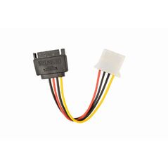 Cablu alimentare 15-pin SATA (T) la 4-pin Molex (M), 0.15m, Gembird "CC-SATA-PS-M" (timbru verde 0.08 lei) 392678