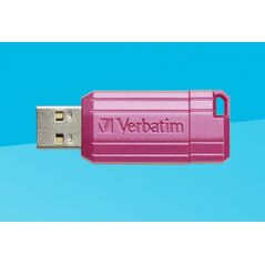 VERBATIM 49962 USB PINSTRIPE 64GB PINK "49962" (timbru verde 0.03 lei) 397177