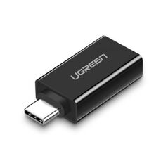 ADAPTOR Ugreen, "US173", USB Type-C(T) to USB 3.0(M), 5Gbps, PVC, negru "20808" (timbru verde 0.08 lei) - 6957303828081 397712