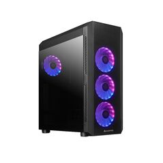 CARCASE Chieftec, "Scorpion IV" middle tower Black , ATX Gaming case, T Glass, 4x RGB fan, MB sync, remote, Mesch, "GL-04B-OP" (timbru verde 0.32 lei) 399922