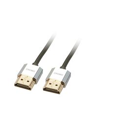 Cablu Lindy 1m High Speed HDMI CROMO "LY-41671" (timbru verde 0.18 lei) 400451
