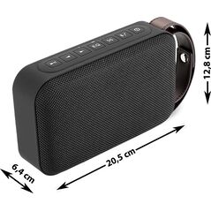 Boxa portabila Bluetooth cu radio FM, ECG BTS M1 B&amp;B ELYSIUM, IPX4, 15 W 402844