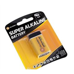 Baterie alcalina GoGEN SUPER 9V, blister 1buc 403314