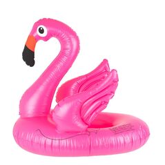 Saltea gonflabila (colac) pentru copii model Flamingo, dimensiune 66 x 47 cm 403747