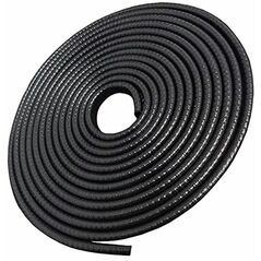 Banda flexibila pentru protectie contur portiere auto, profil "U", lungime 5m, culoare Neagra 405635