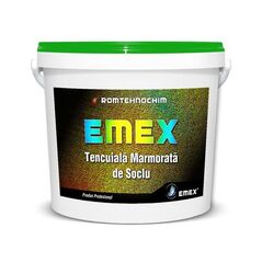 Tencuiala Decorativa Marmorata pentru Soclu “EMEX”, Mozaicat, Bidon 25 KG 10317