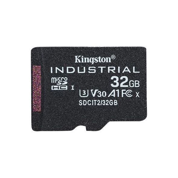 32GB microSDHC Industrial C10 A1 pSLC Card Single Pack w/o Adapter, "SDCIT2/32GBSP" (timbru verde 0.03 lei) 398686