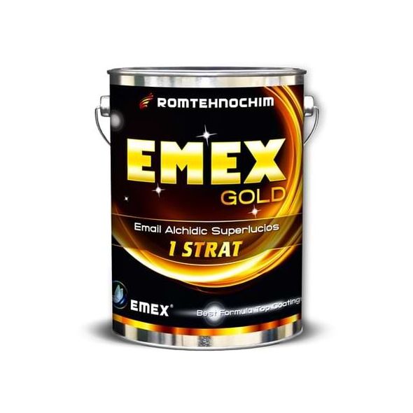 Email Alchidic Premium “EMEX GOLD”, Alb, Bidon 5 Kg 10364